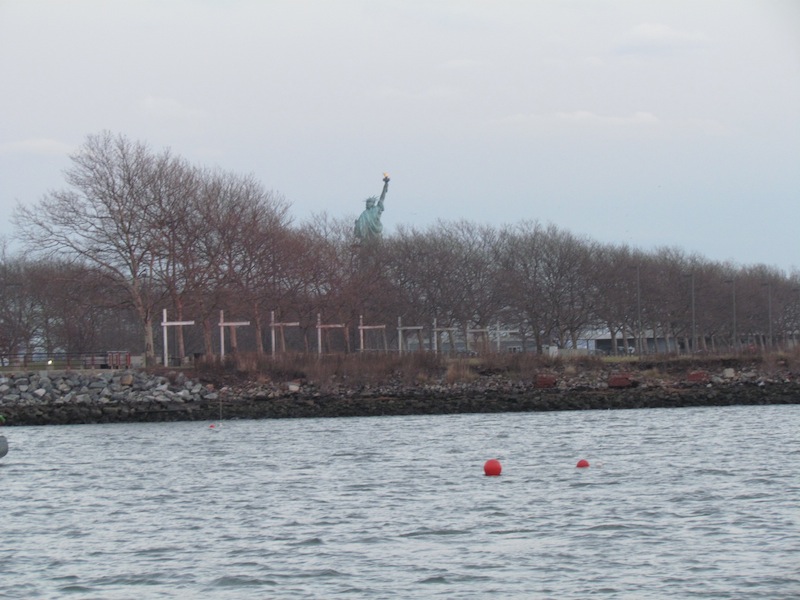 statue of liberty from New Jersey