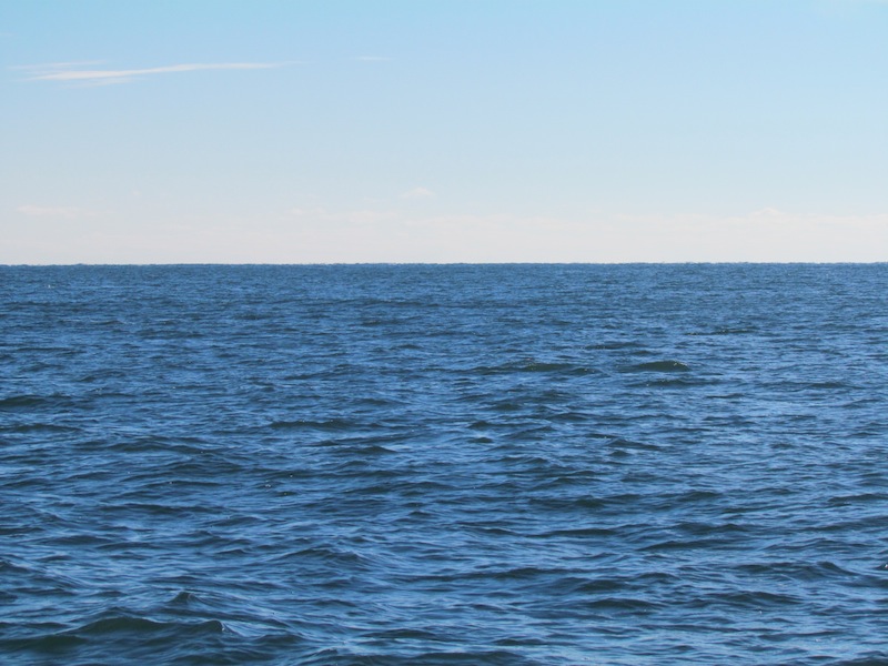 Nothing but ocean
