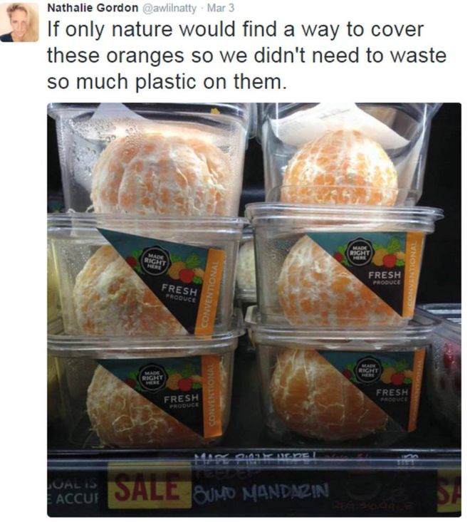 @nathaliegordon tweet plastic wrapped oranges