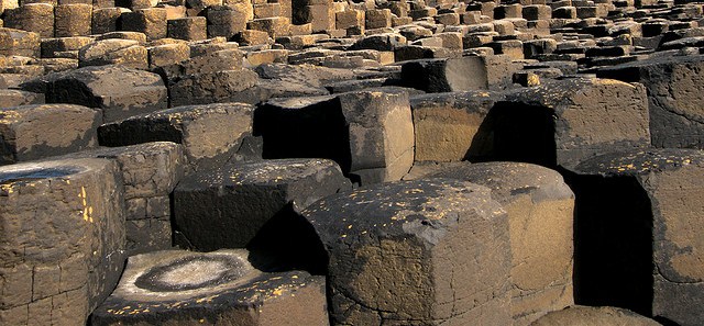 Image of stones at the Giant's Causeway