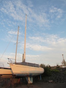 Sunshine as she looked when we arrived in Hingham.