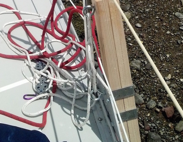 custom careening poles